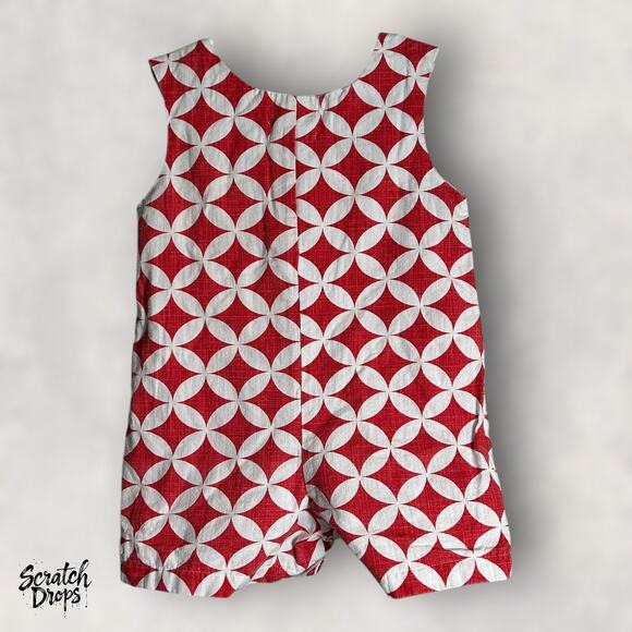 Mudpie Baby Girls Dress 12 18 Months Red Monkey Print Toddler Outfit Cute Trendy - Picture 4 of 4